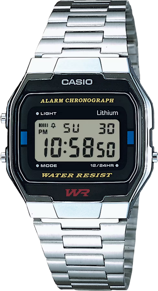 Casio A163WA-1QES watch