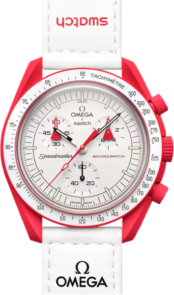 Omega x Swatch MoonSwatch Mission to Mars watch