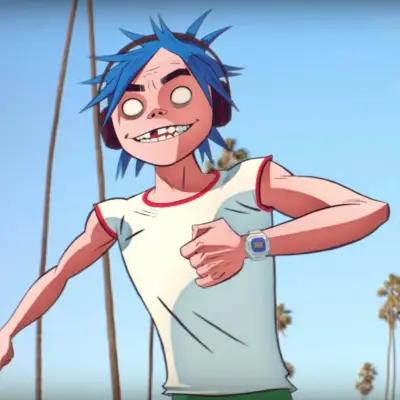 G-Shock DW5600WB-7 - Gorillaz