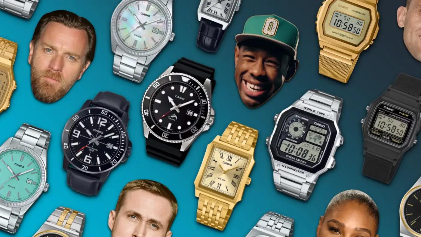 Casio Watches Worn by Celebrities