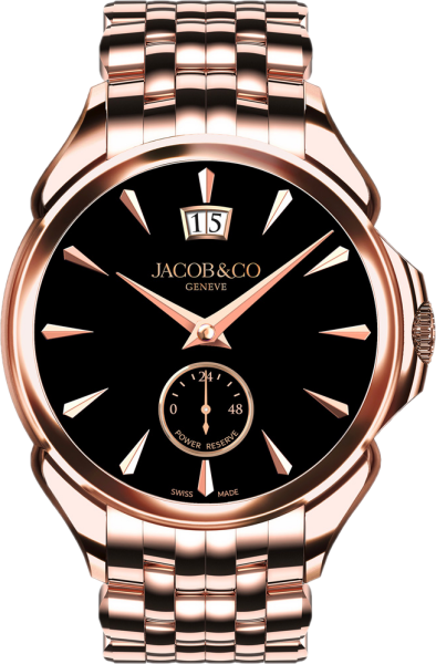 Jacob & Co Palatial Classic Big Date Rose Gold PC400 watch