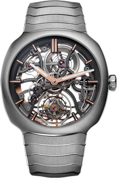 H. Moser & Cie. Streamliner Tourbillon Skeleton 6814-1200 watch