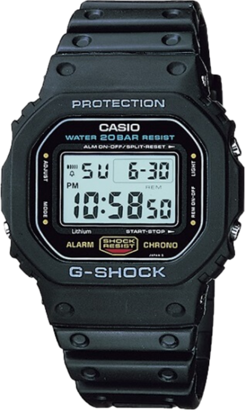 G-Shock DW5600C-1 watch