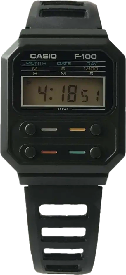 Casio F100 watch