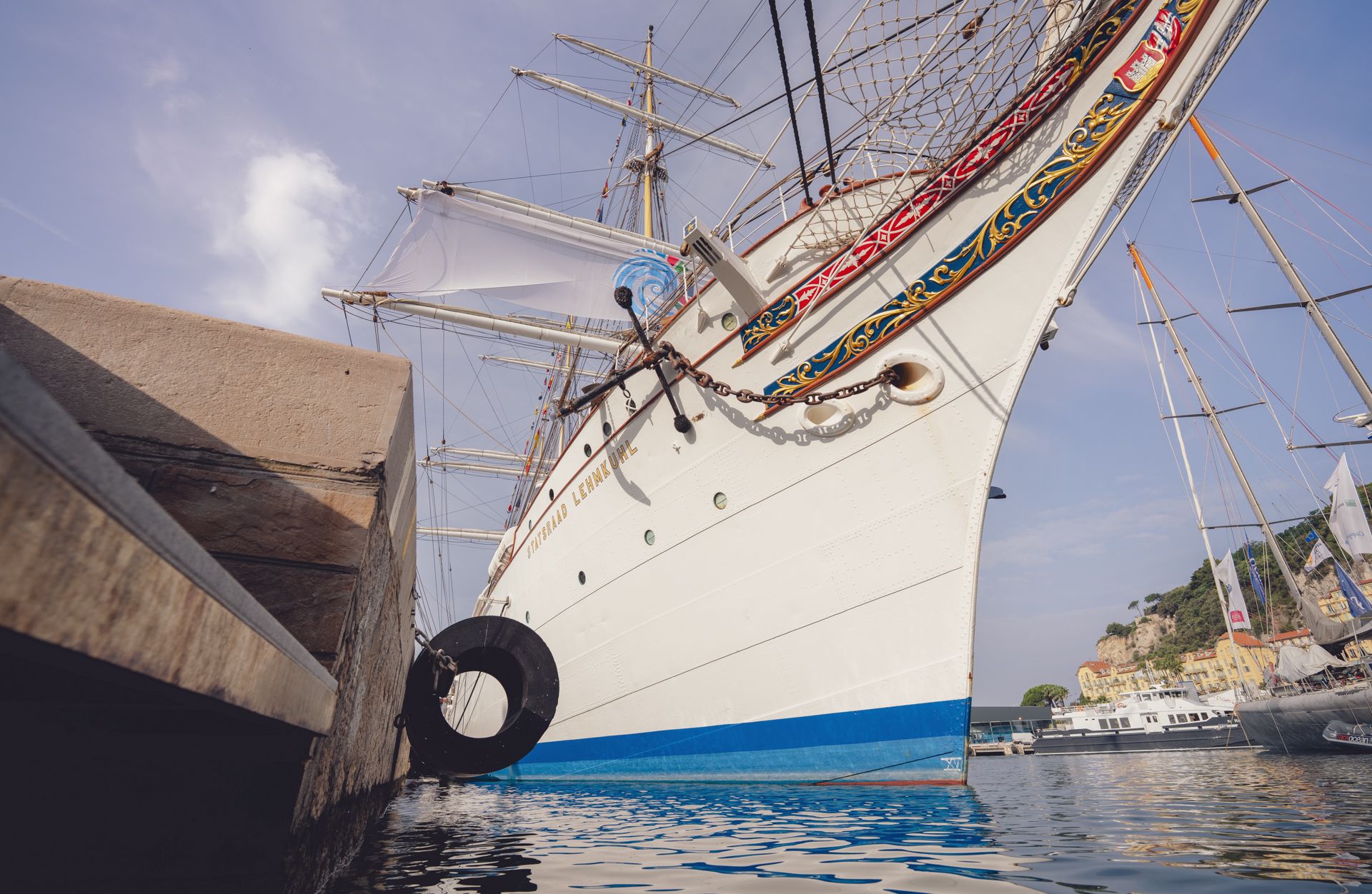 Getting ready to leave Nice. Photo: Matteo Baratella