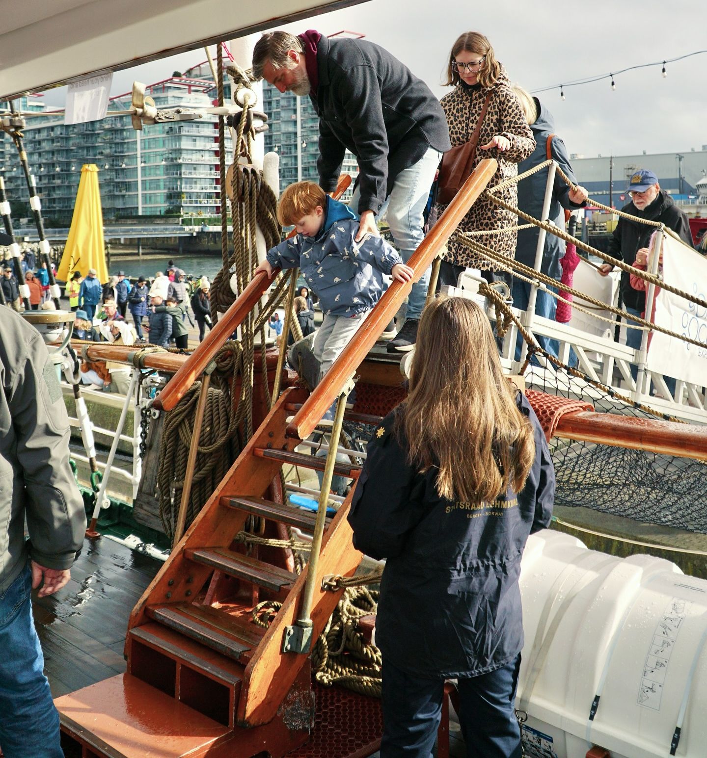 Open ship in Vancouver, Canada. Photo: Hanna Helle