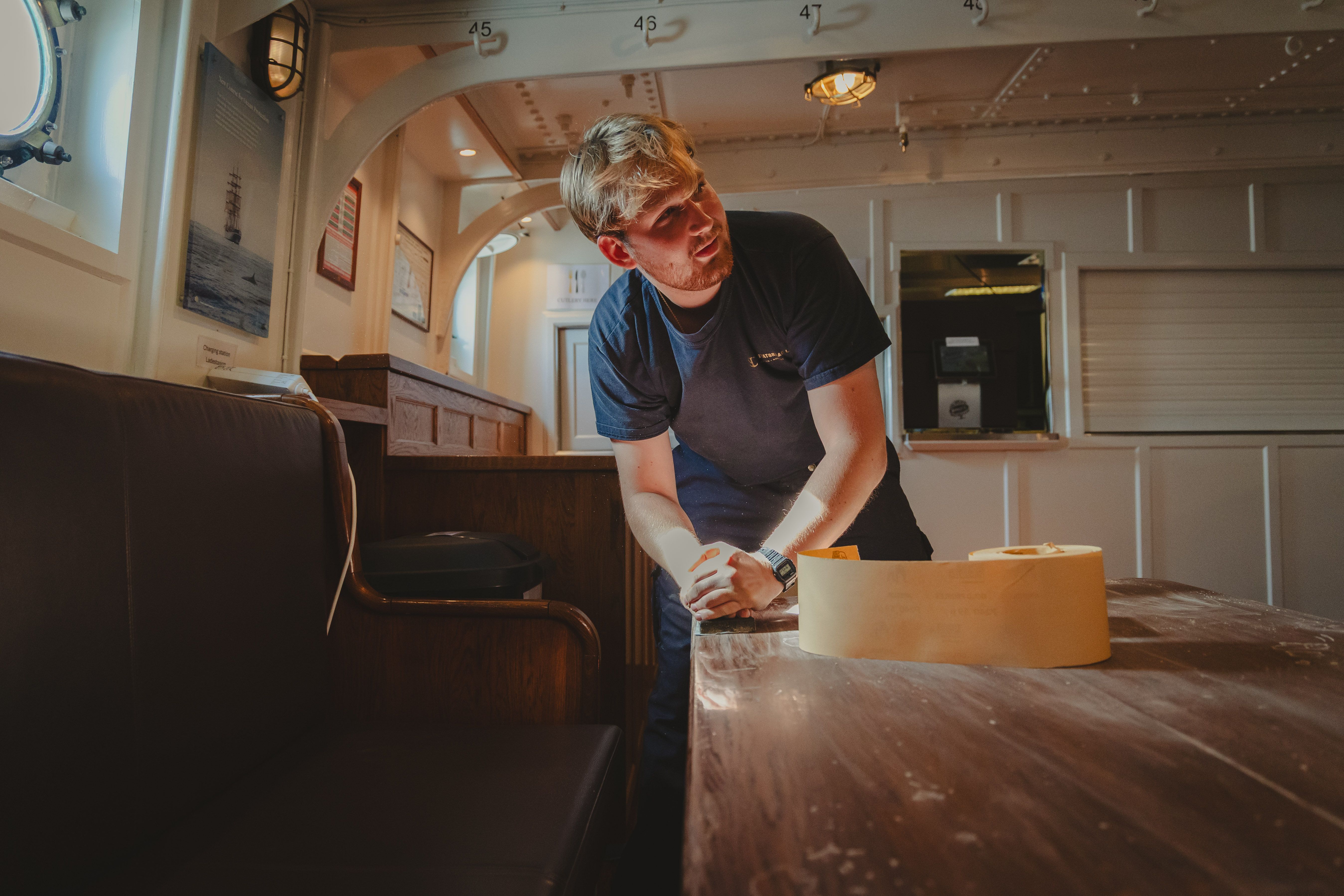 The banjer is getting a make over. Photo: André Marton Pedersen