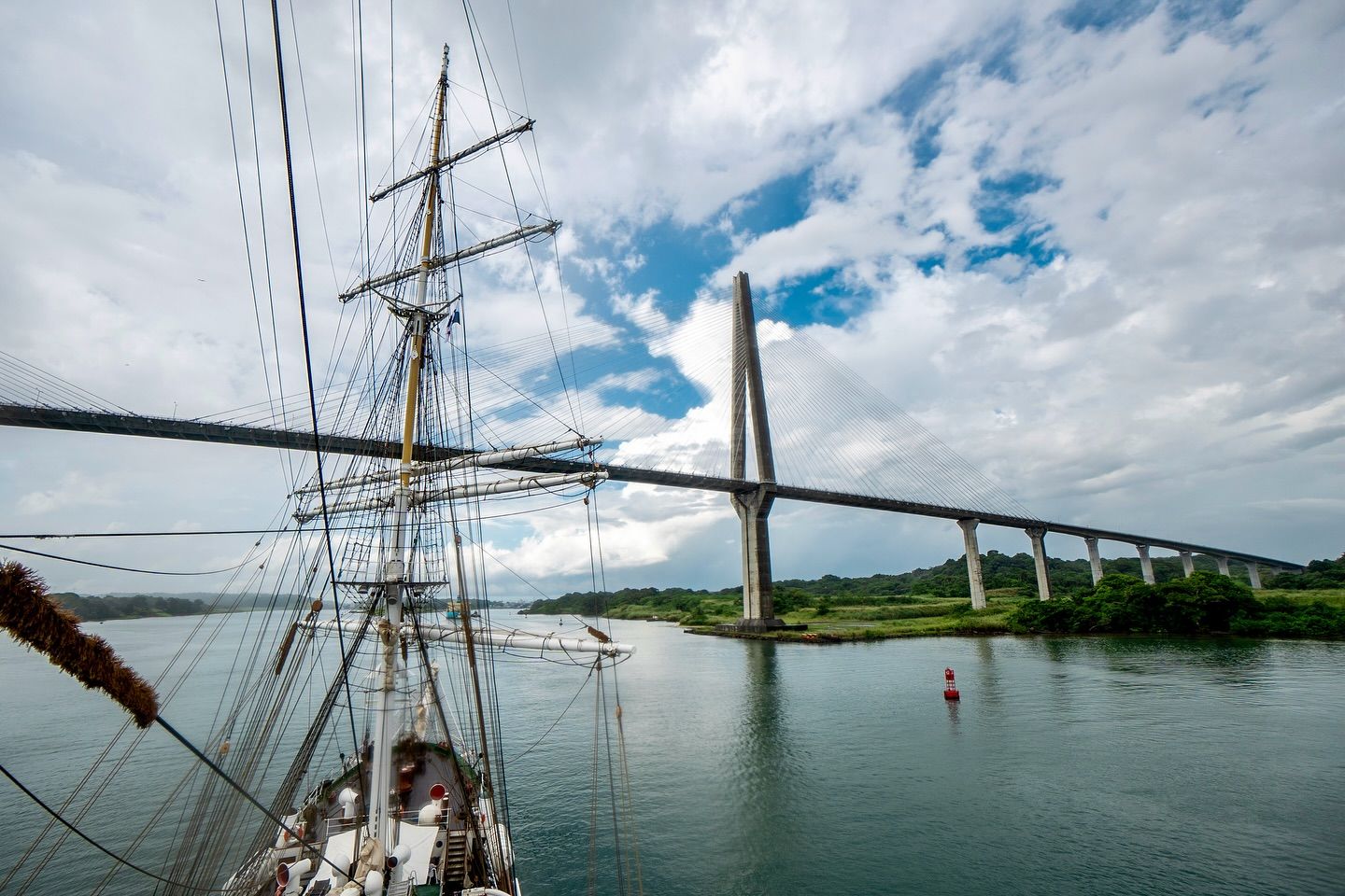 The Panama Canal September 14 2025. Photo: Malin Kvamme