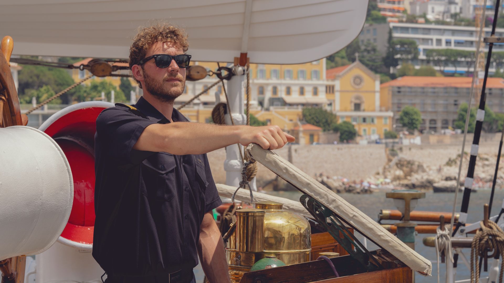 Getting ready to leave Nice. Photo: Matteo Baratella