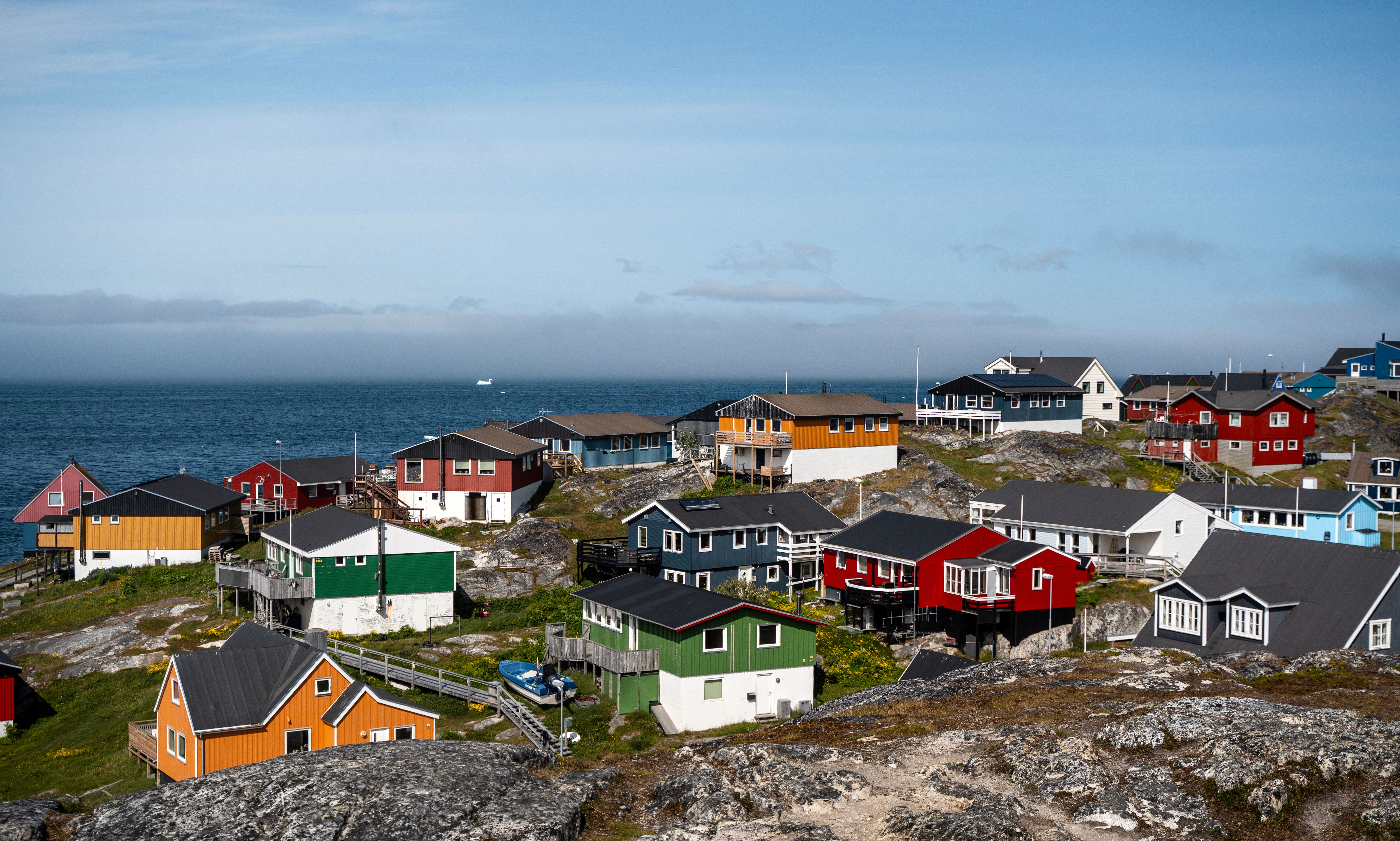 Arrival in Nuuk, Greenland – 29 July. Photo: Malin Kvamme 