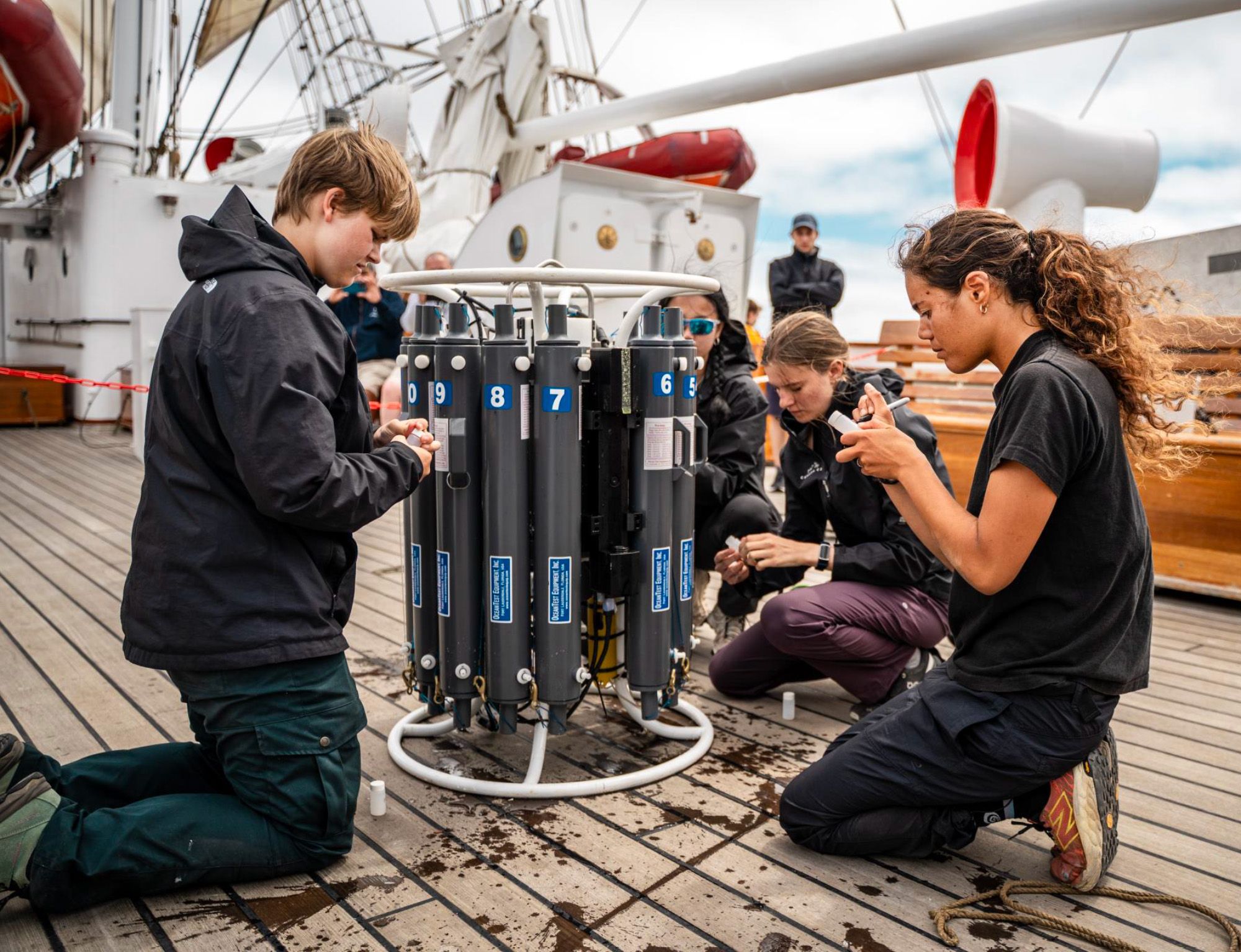 Back on board. Photo: One Ocean Expedition