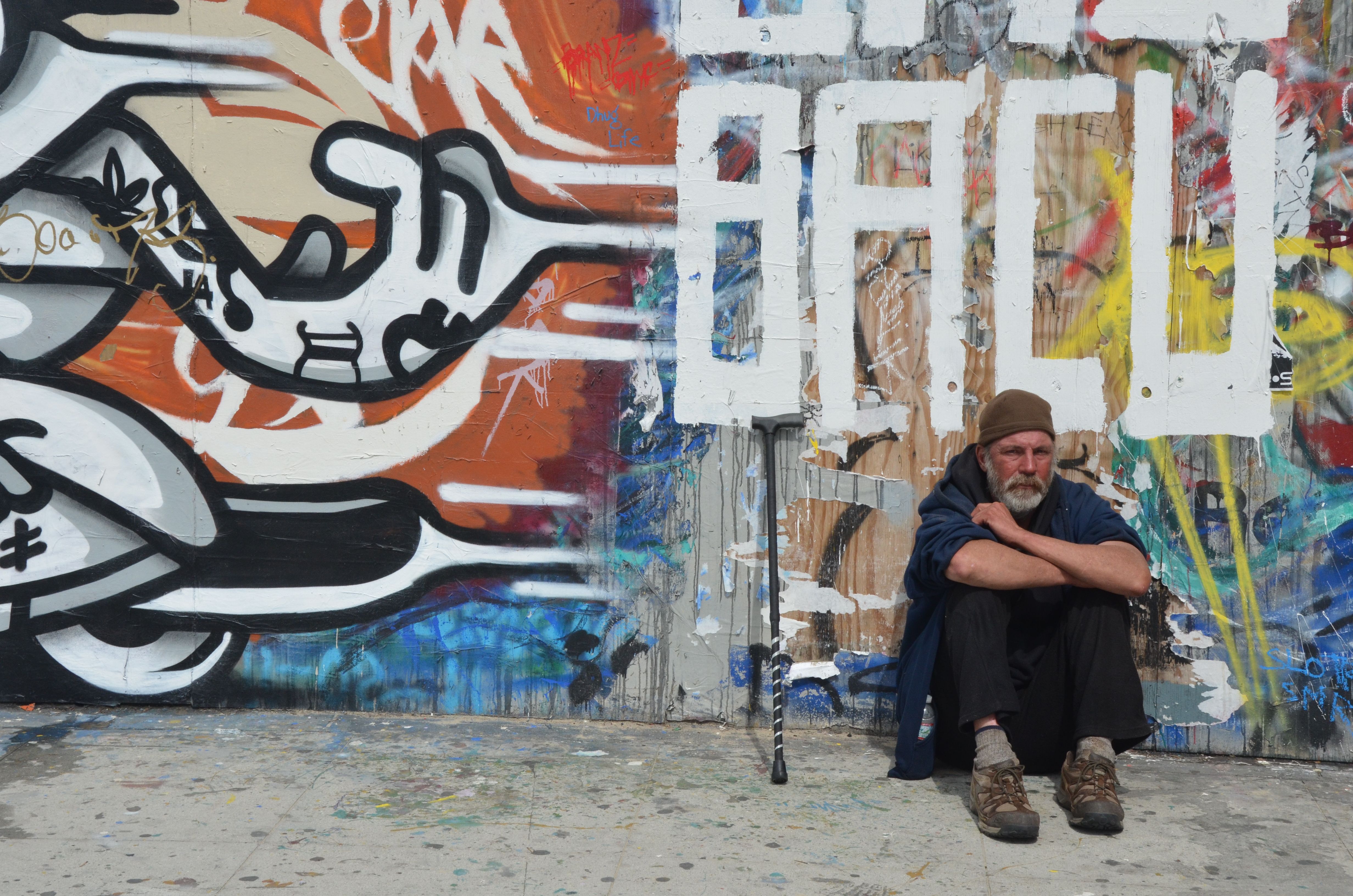 Venice Beach. Once a hippie-heaven, now most of all a tourist destination. Photo: Ronald Toppe