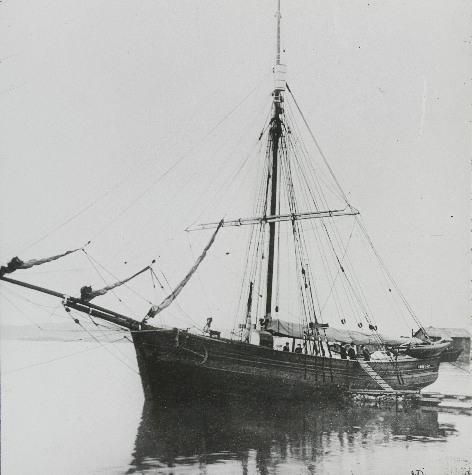 Gjøa. Photo Nasjonalbiblioteket