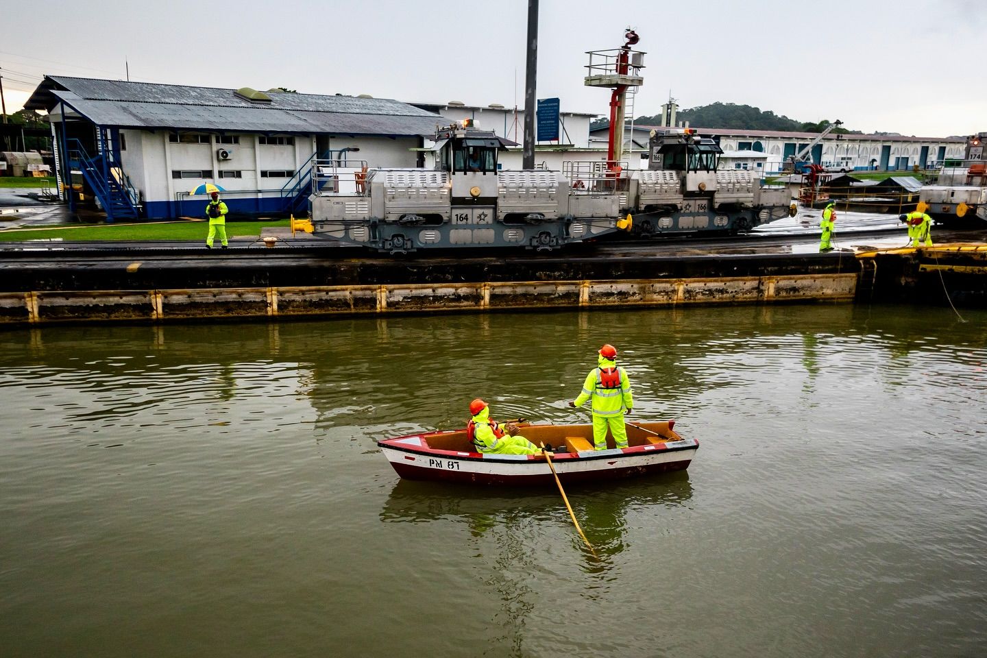 The Panama Canal September 14 2025. Photo: Malin Kvamme