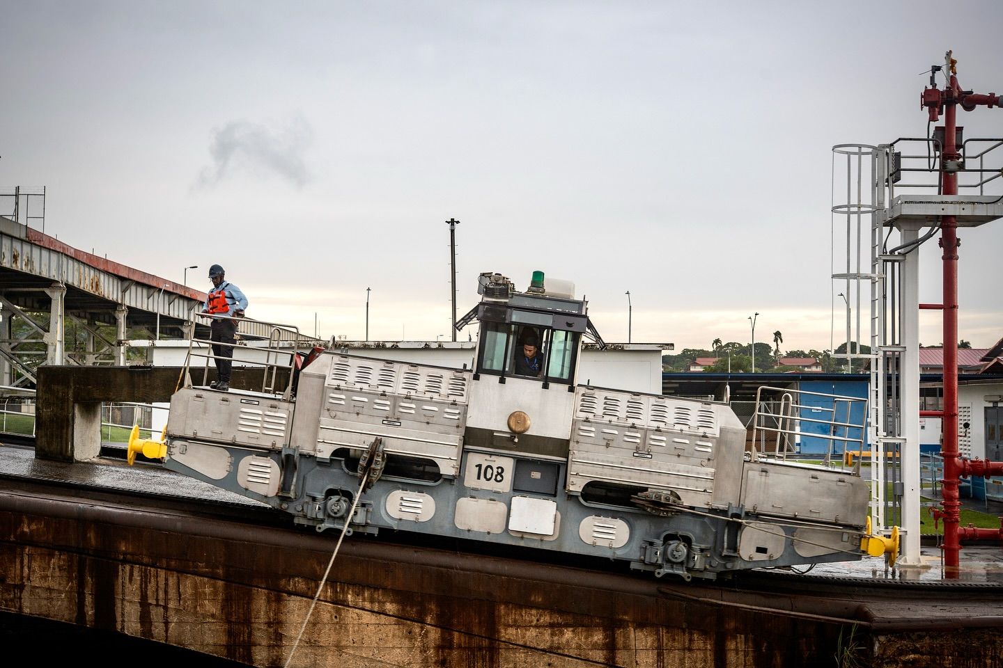 The Panama Canal September 14 2025. Photo: Malin Kvamme
