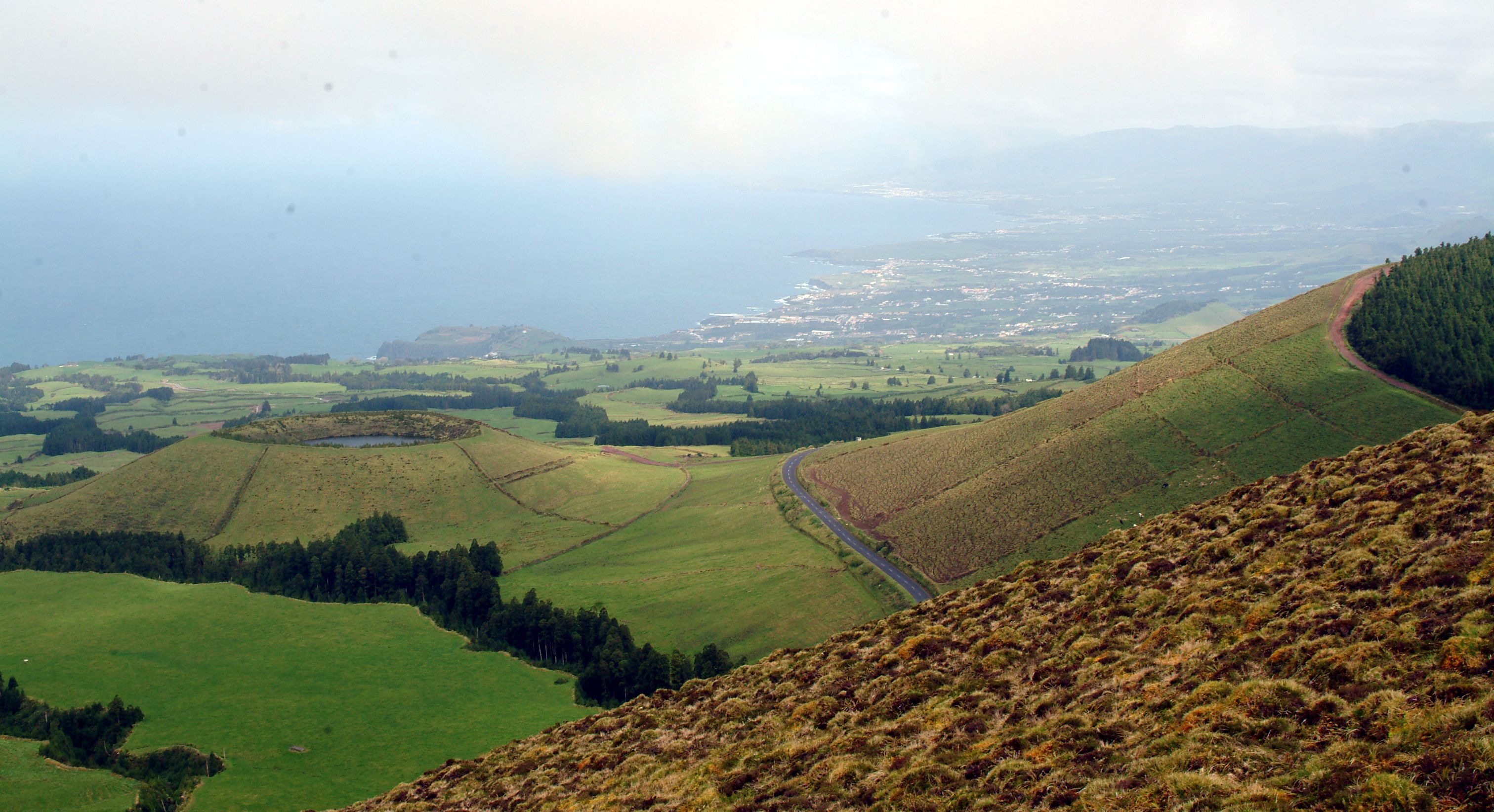Volcanos on the Azores. Photo: Ronald Toppe