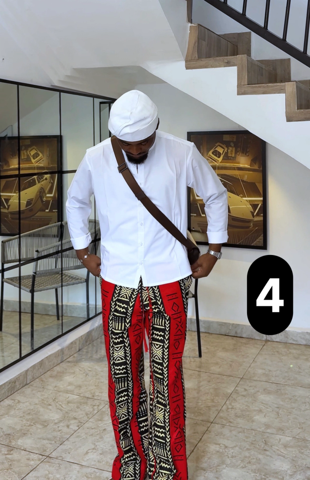 Ankara Pants, view 4