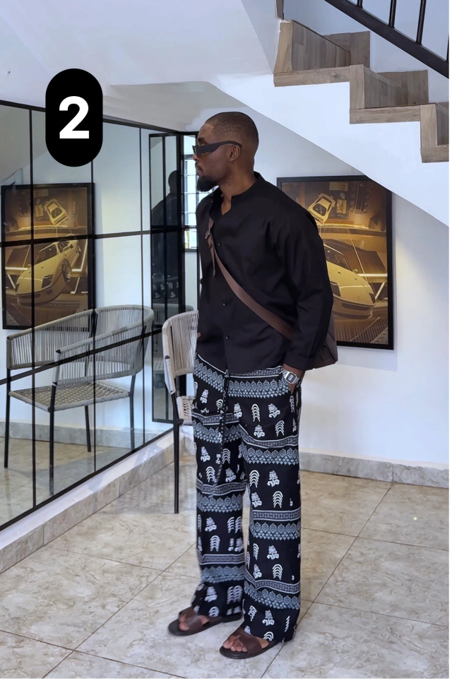 Ankara Pants, view 2