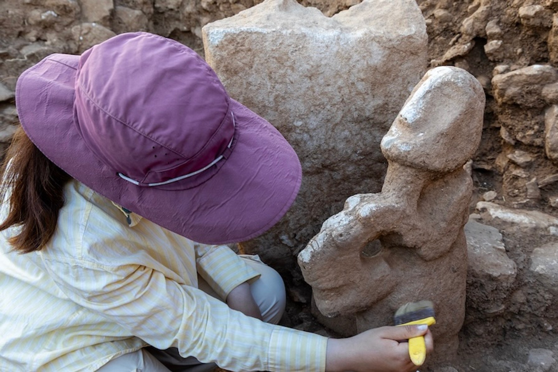 Heykel yaklaşık 70 cm boyunda. Kaynak: Kültür ve Turizm Bakanlığı