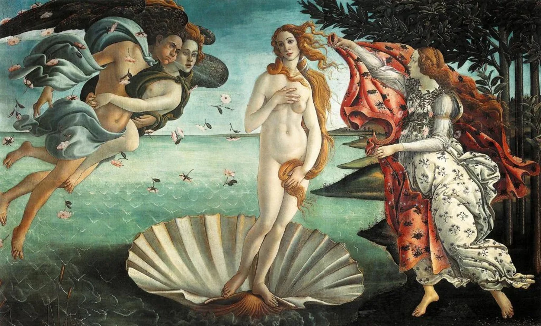 Sandro Botticelli, Venüs'ün Doğuşu (1485–86). Fotoğraf: Universal History Archive / Getty Images.