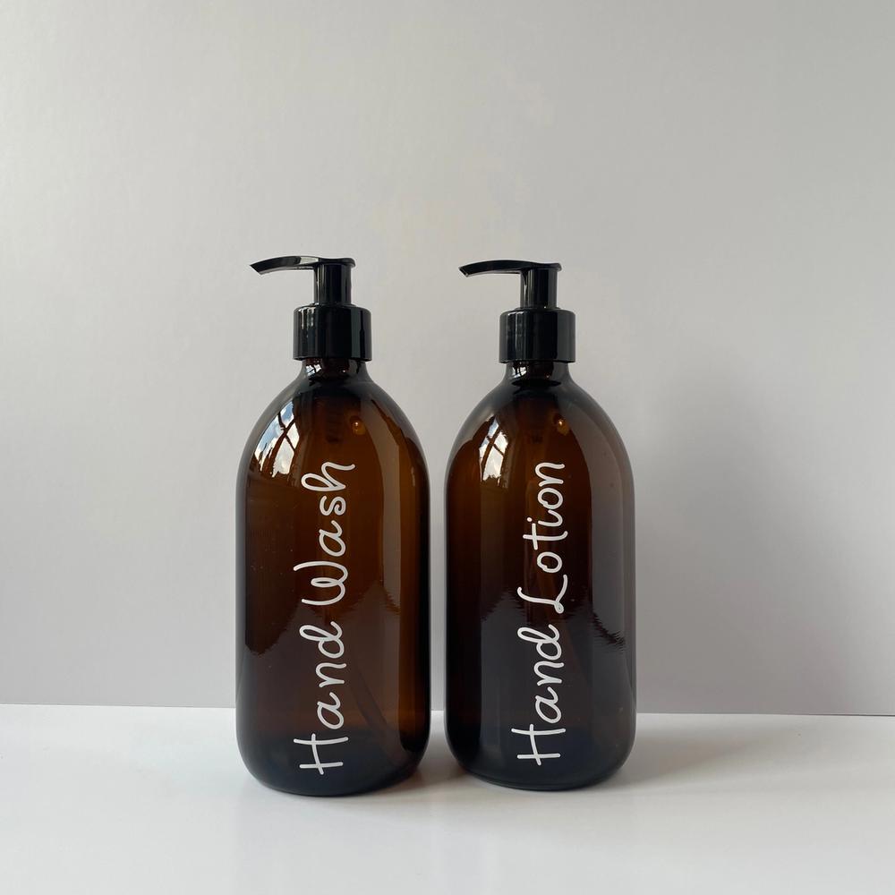 "Keep It Simple" Handcare Duo Bottles