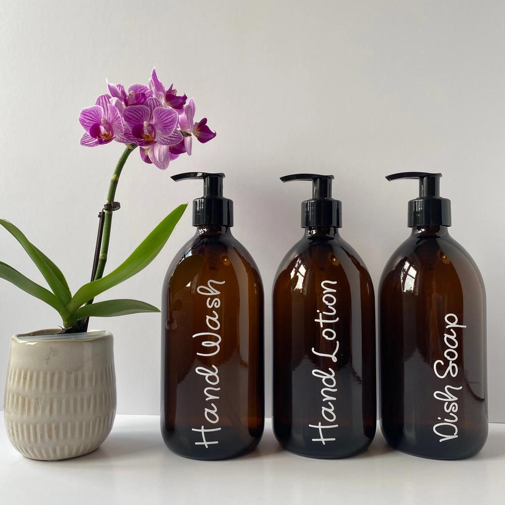 "Keep It Simple" Kitchen Trio Bottles