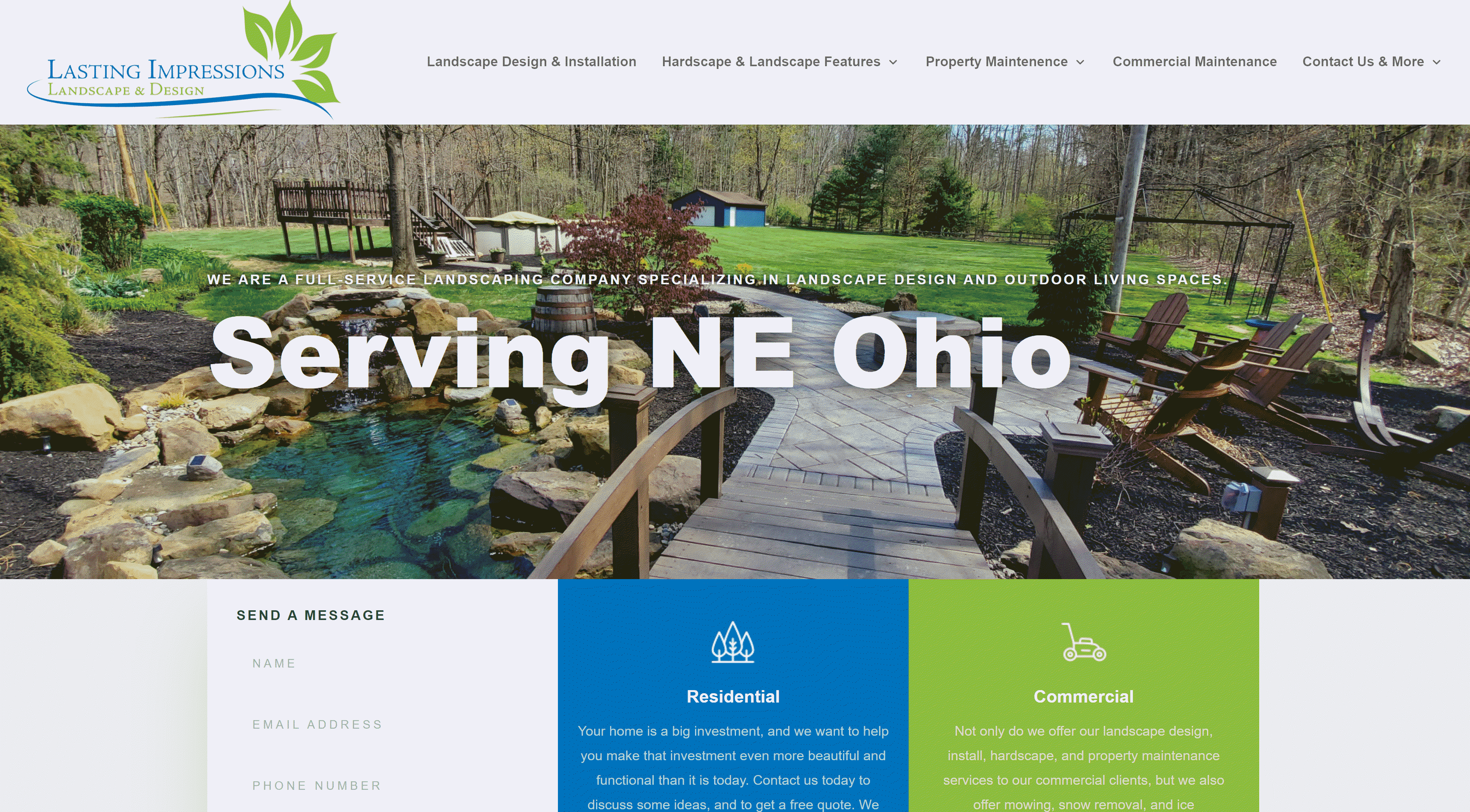 Transforming Lasting Impressions with a Website Built to Perform