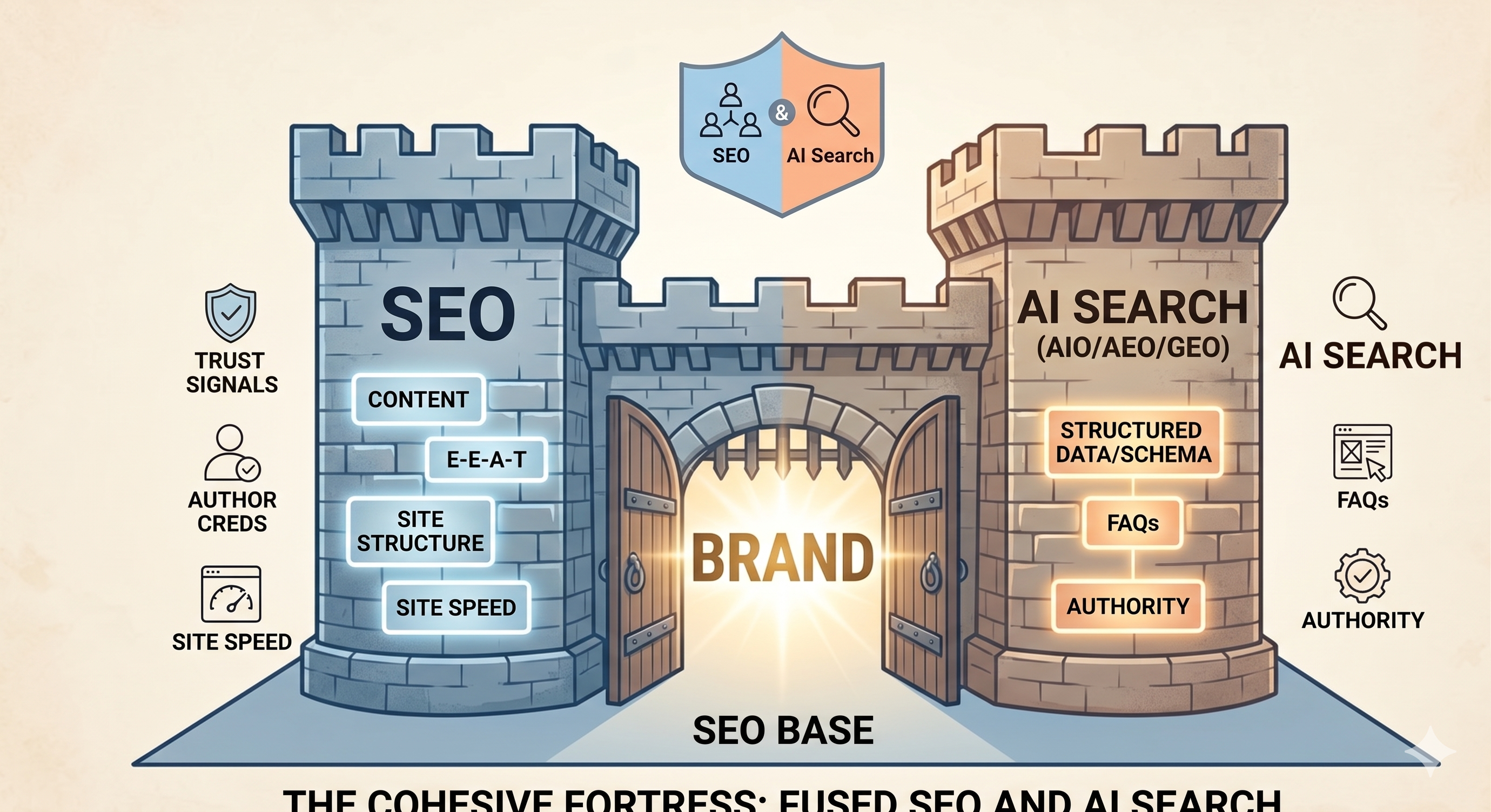 The SEO Evolution: Why Your Search Strategy Needs to Grow from a Pyramid into a Fortress