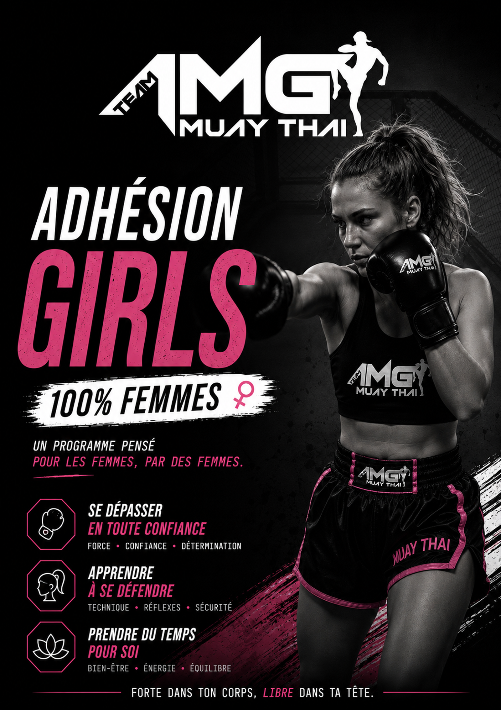 Adhésion Boxing Girls · Annuelle