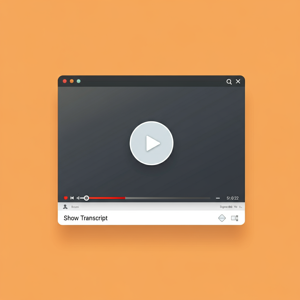 how to get a transcript of any youtube video