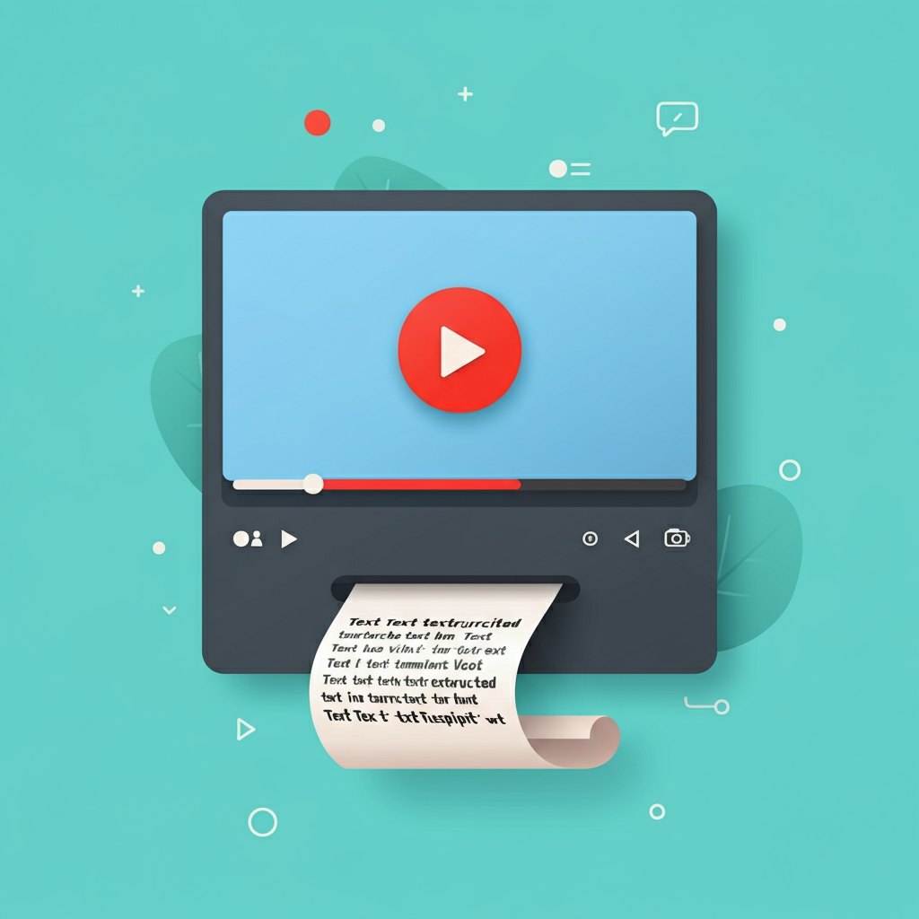 how to get the transcript of a youtube video