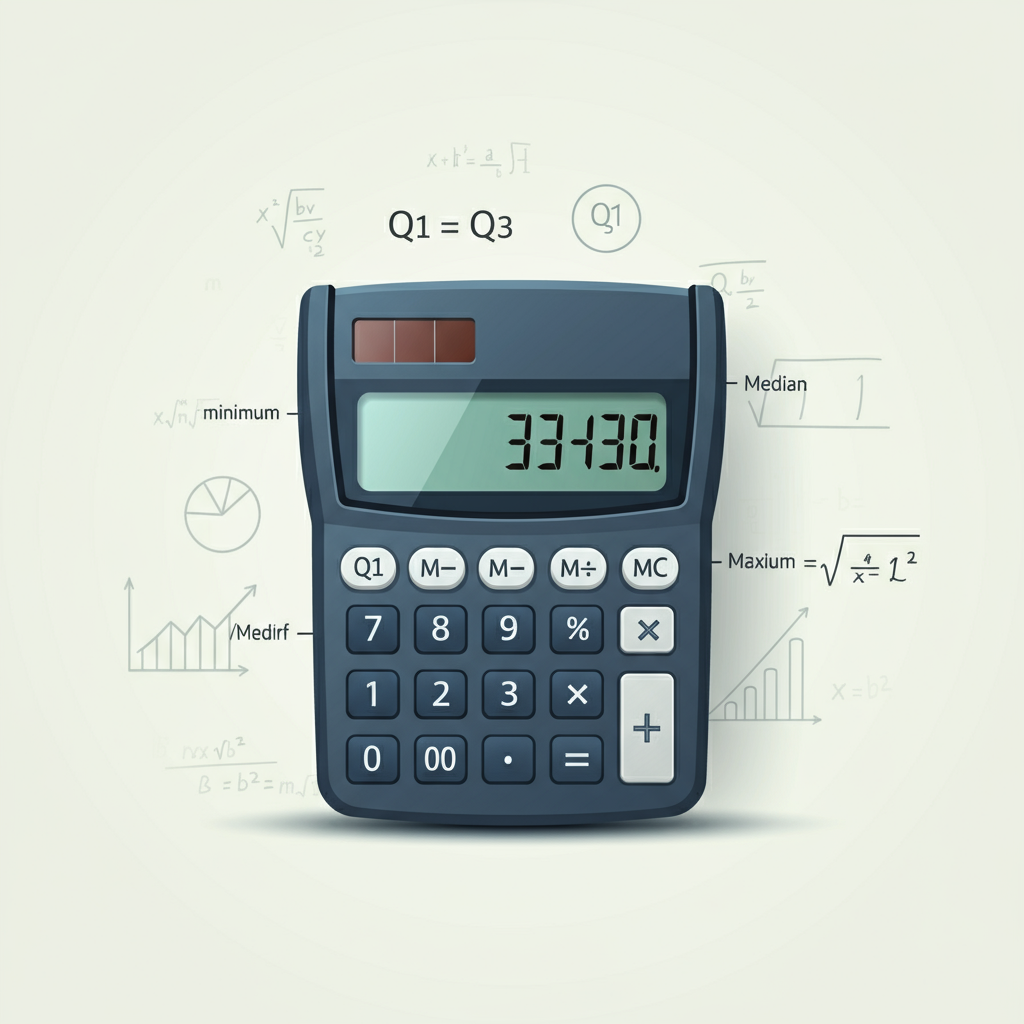 how to calculate the five number summary