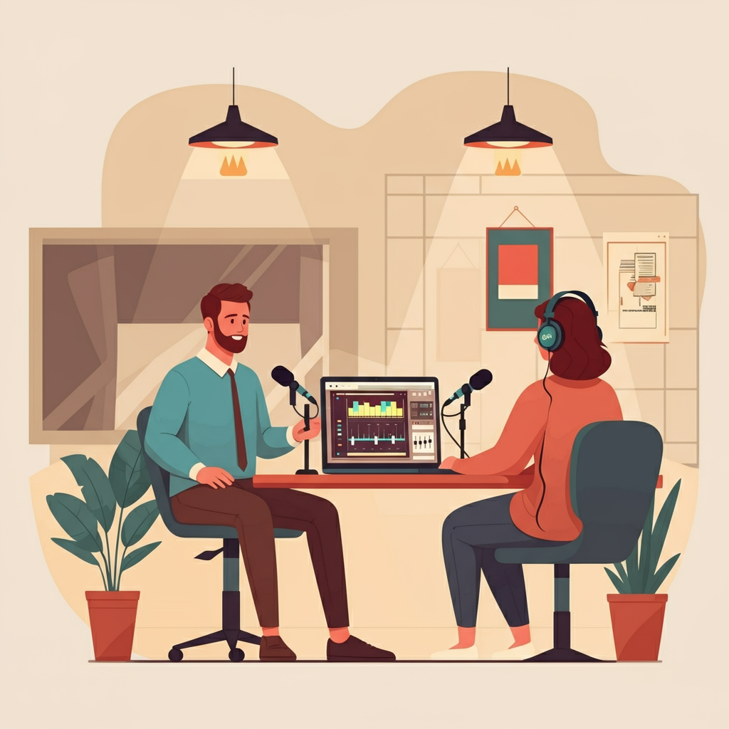 Podcast Audio with Guests