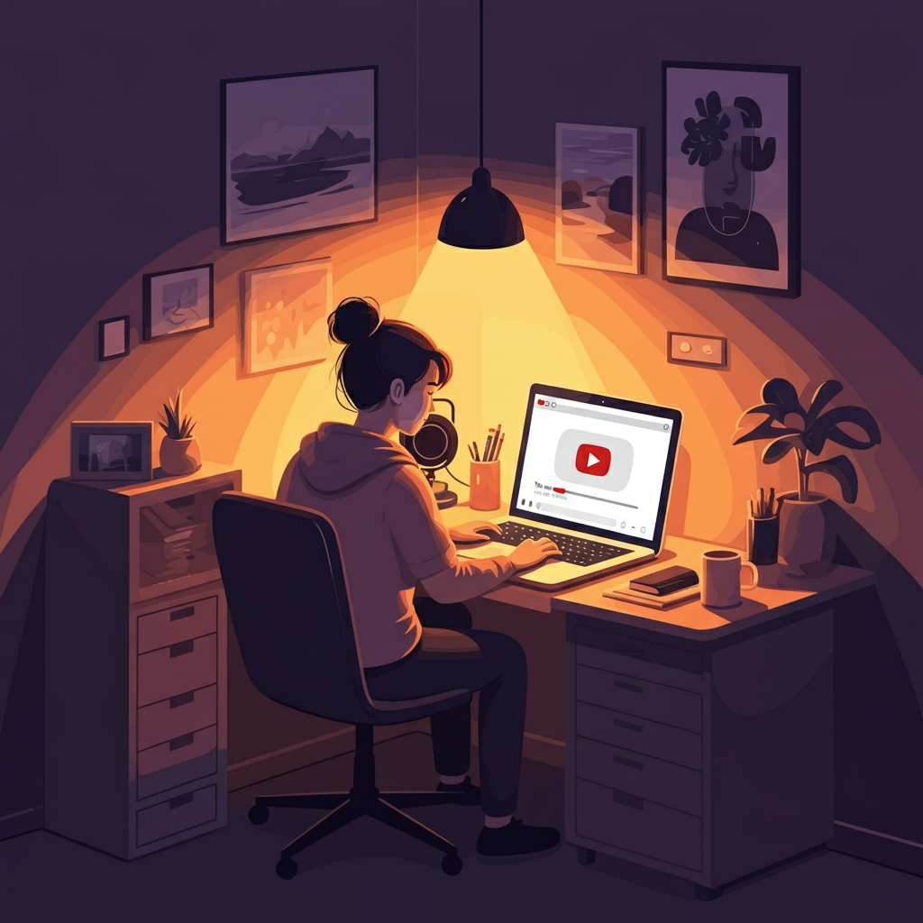 Ripping Music Illustration