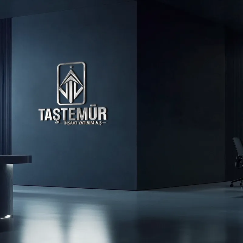 Taştemür İnşaat Logo Tasarımı