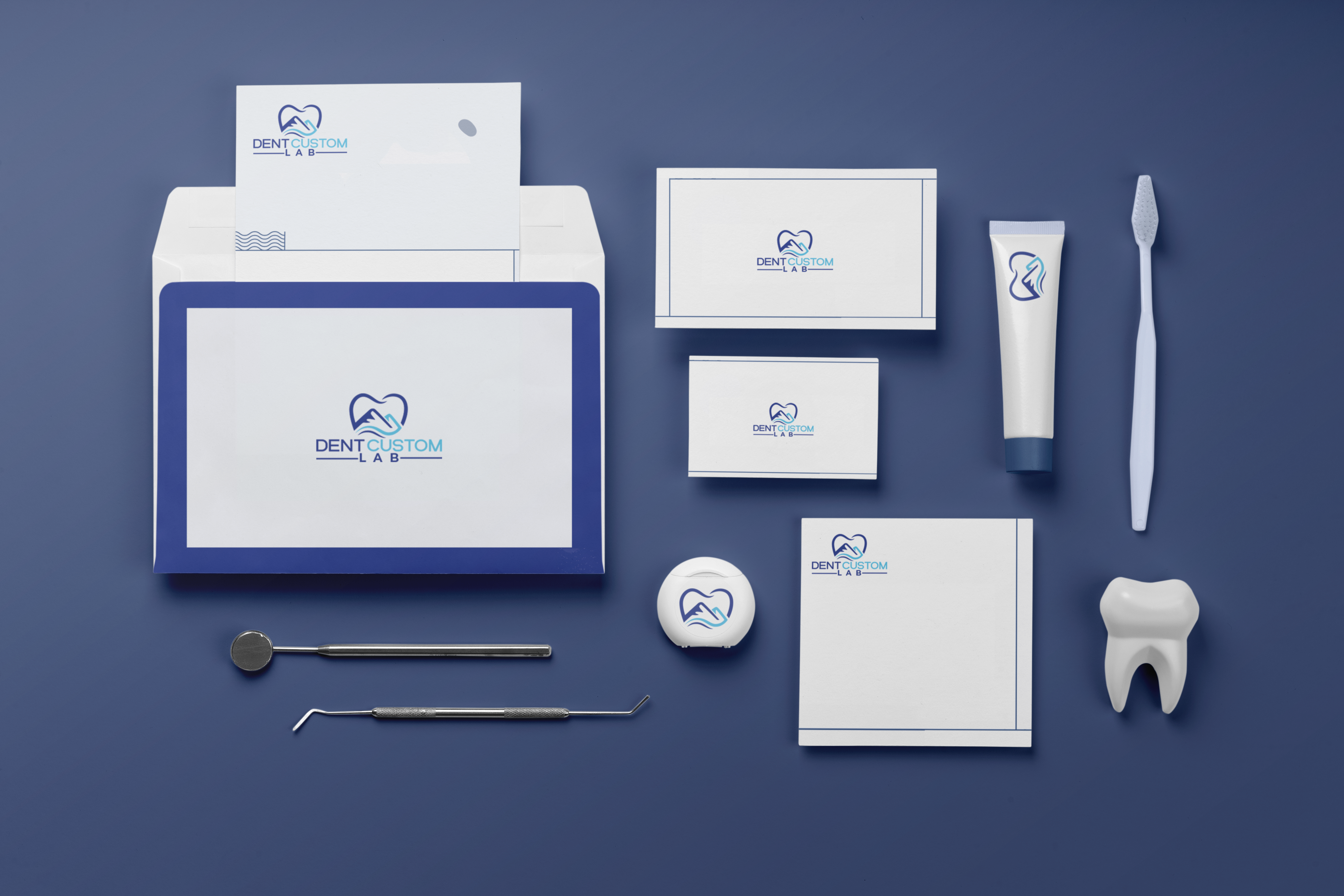 Dent Custom Kurumsal Kimlik Tasarımı