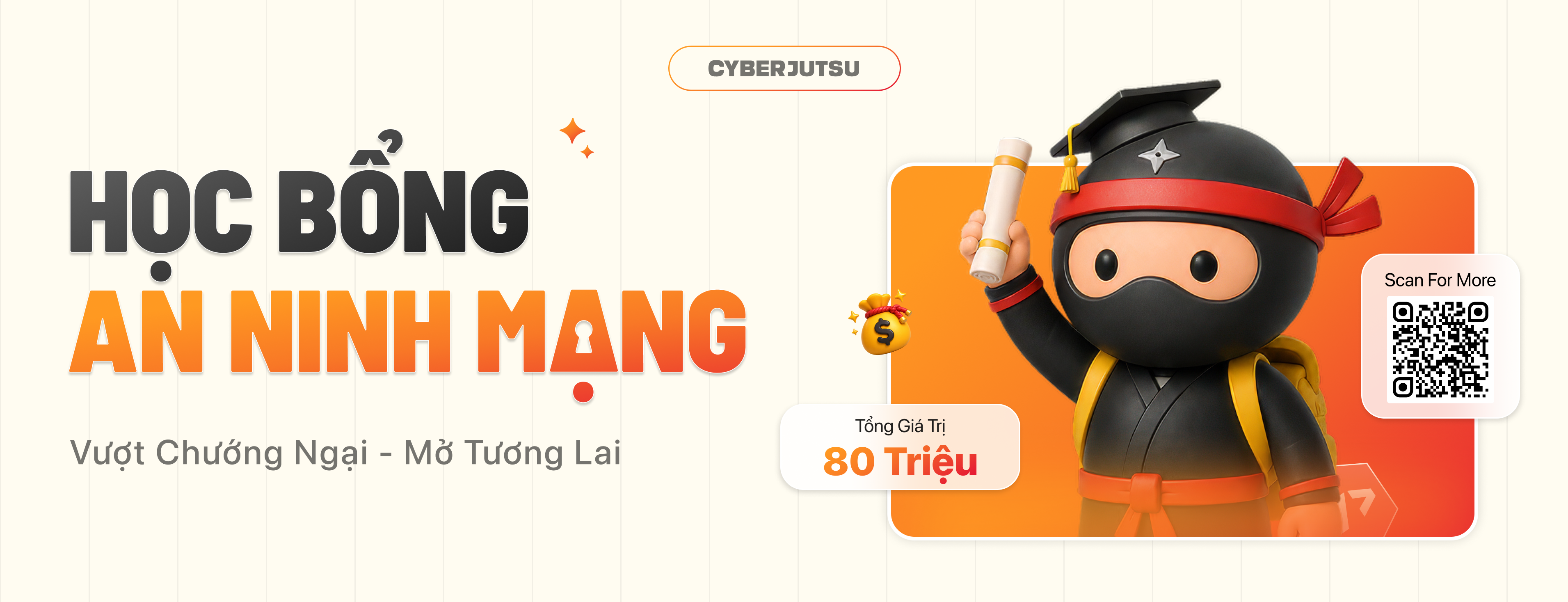 Học bổng An Ninh Mạng CyberJutsu 2026