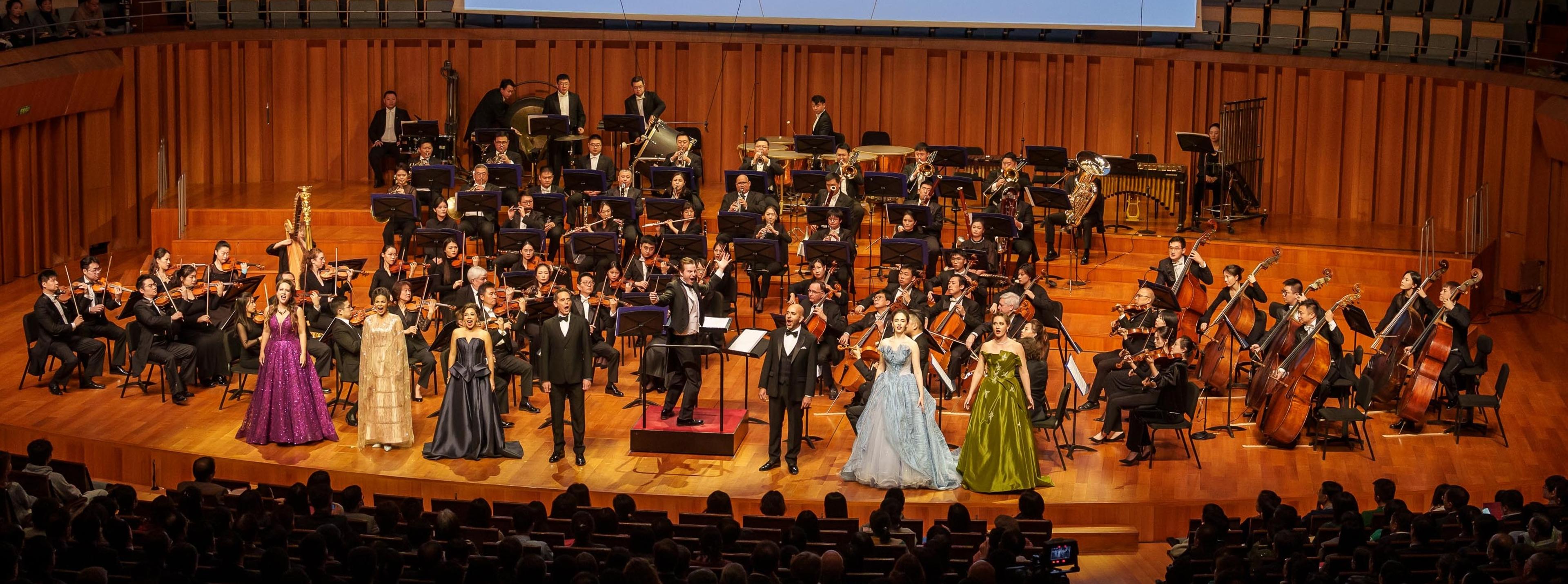 Tristan on Stage with The Philadelphia Orchestra