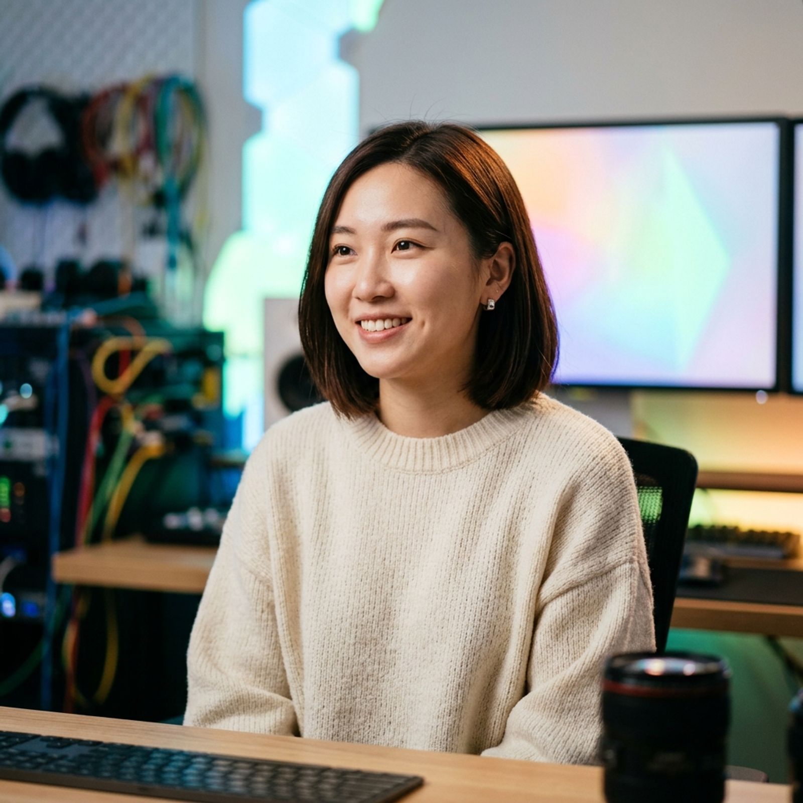 Clean RGB portrait example from the imageat pack