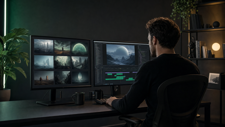 developer editing and processing video with a cloud FFmpeg API workflow