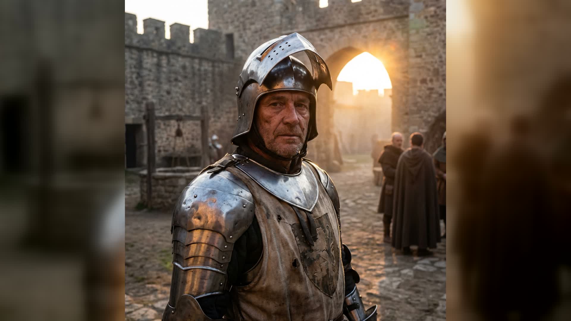 Character-swap result showing a person placed into a historical scene