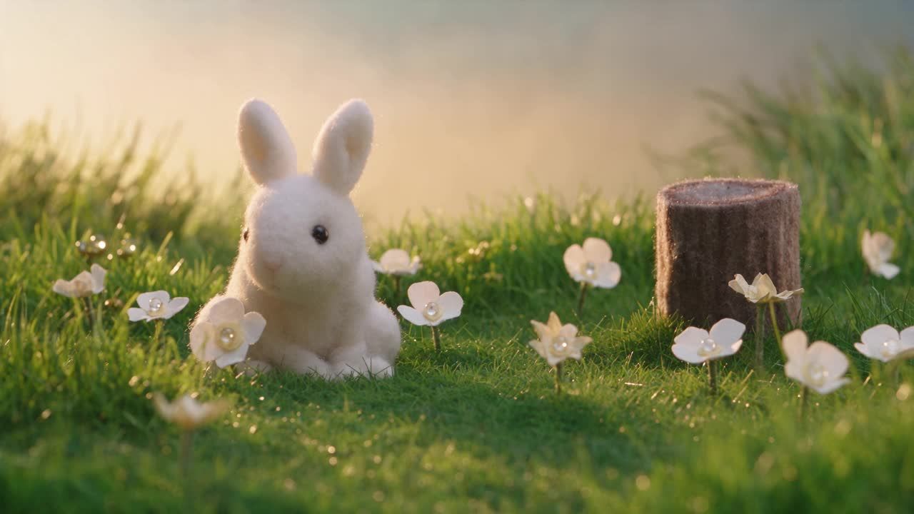 Cinematic felt animal scene from the official Seedance 2.5 showcase