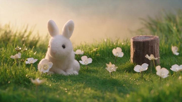 Cinematic felt animal scene from the official Seedance 2.5 showcase