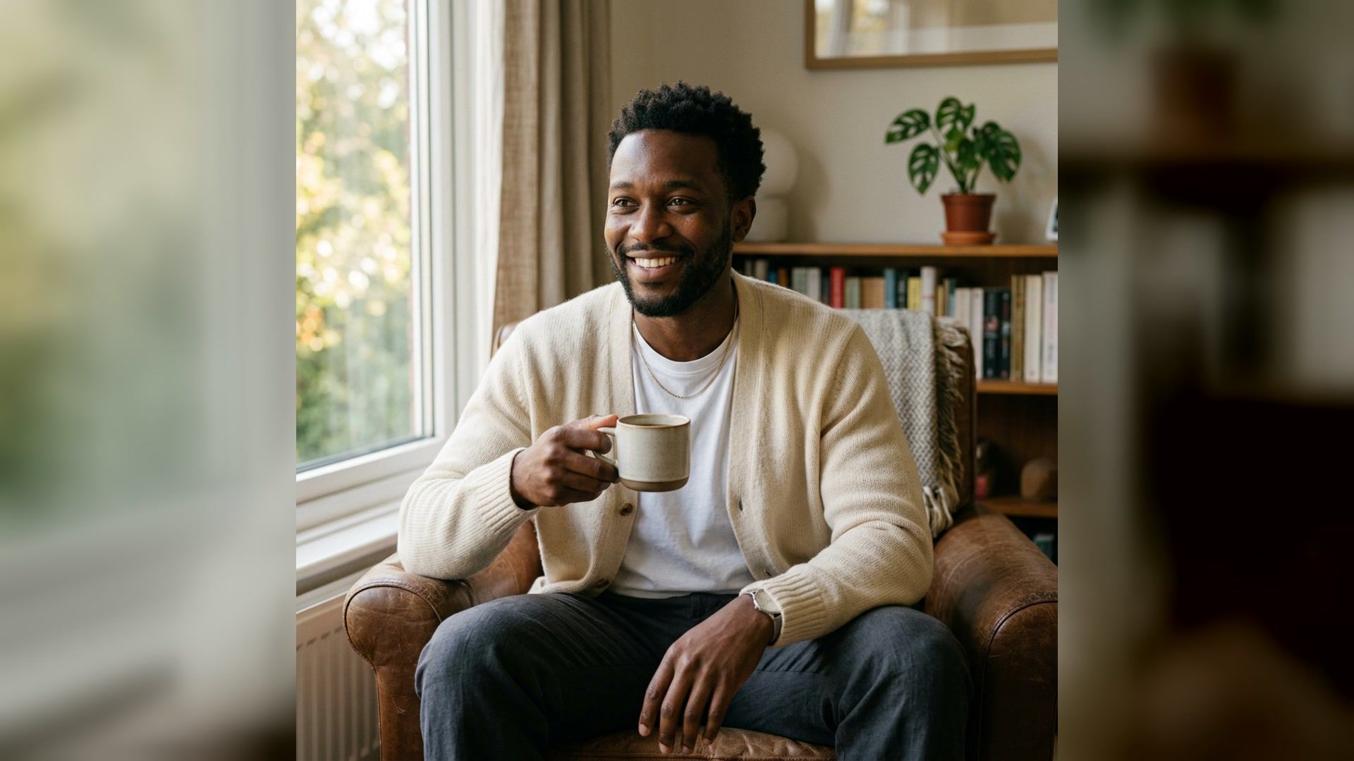 relaxed slow-morning portrait for aesthetic weekend photo ideas