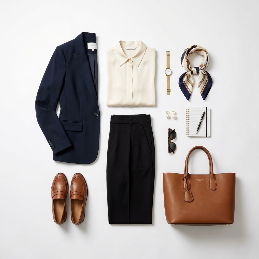 Business chic outfit option from Imageat AI Stylist clothing catalog