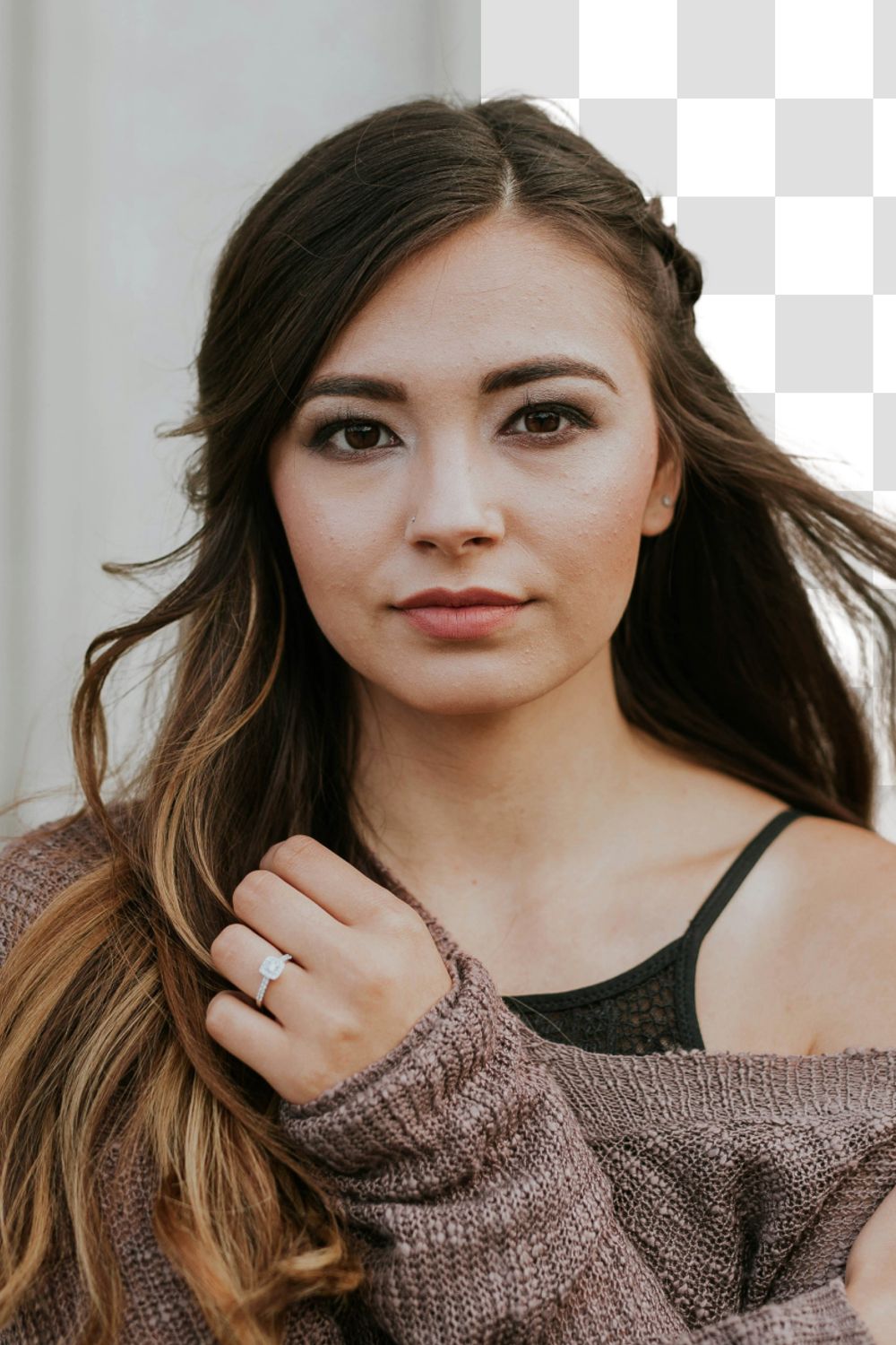 imageat before and after example showing automatic AI background removal