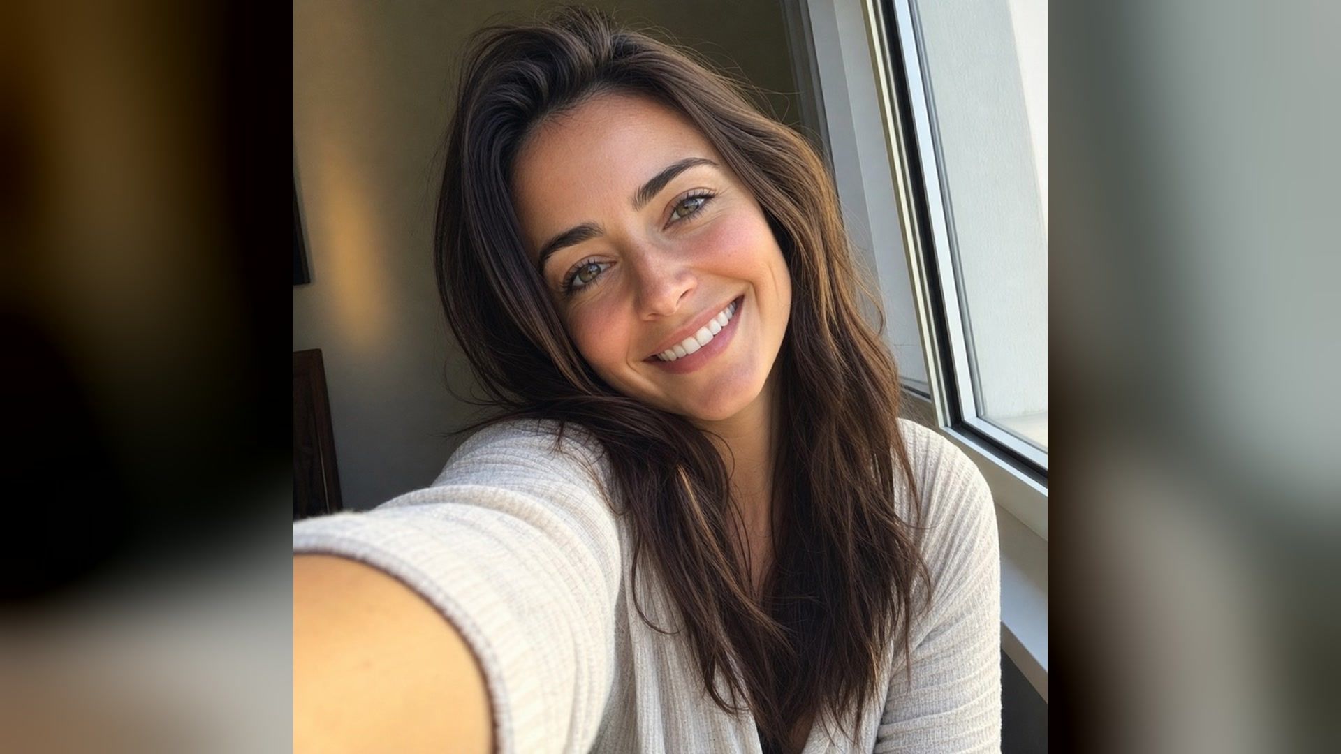 Natural window-light selfie from the imageat AI Selfie Generator