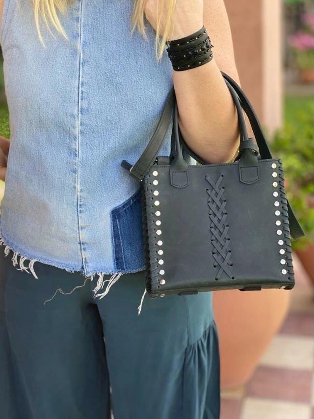 Cartera Cata Petite cuero - imagen 7