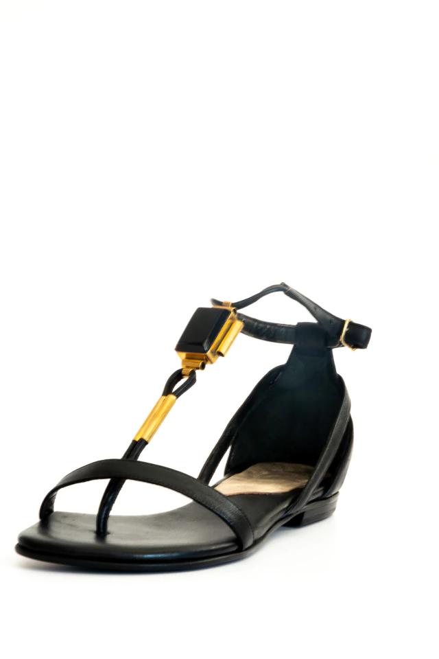 Sandalia Laura negra alternate