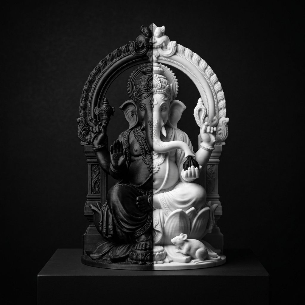 3D Printed Idols and Spiritual Statues Collection